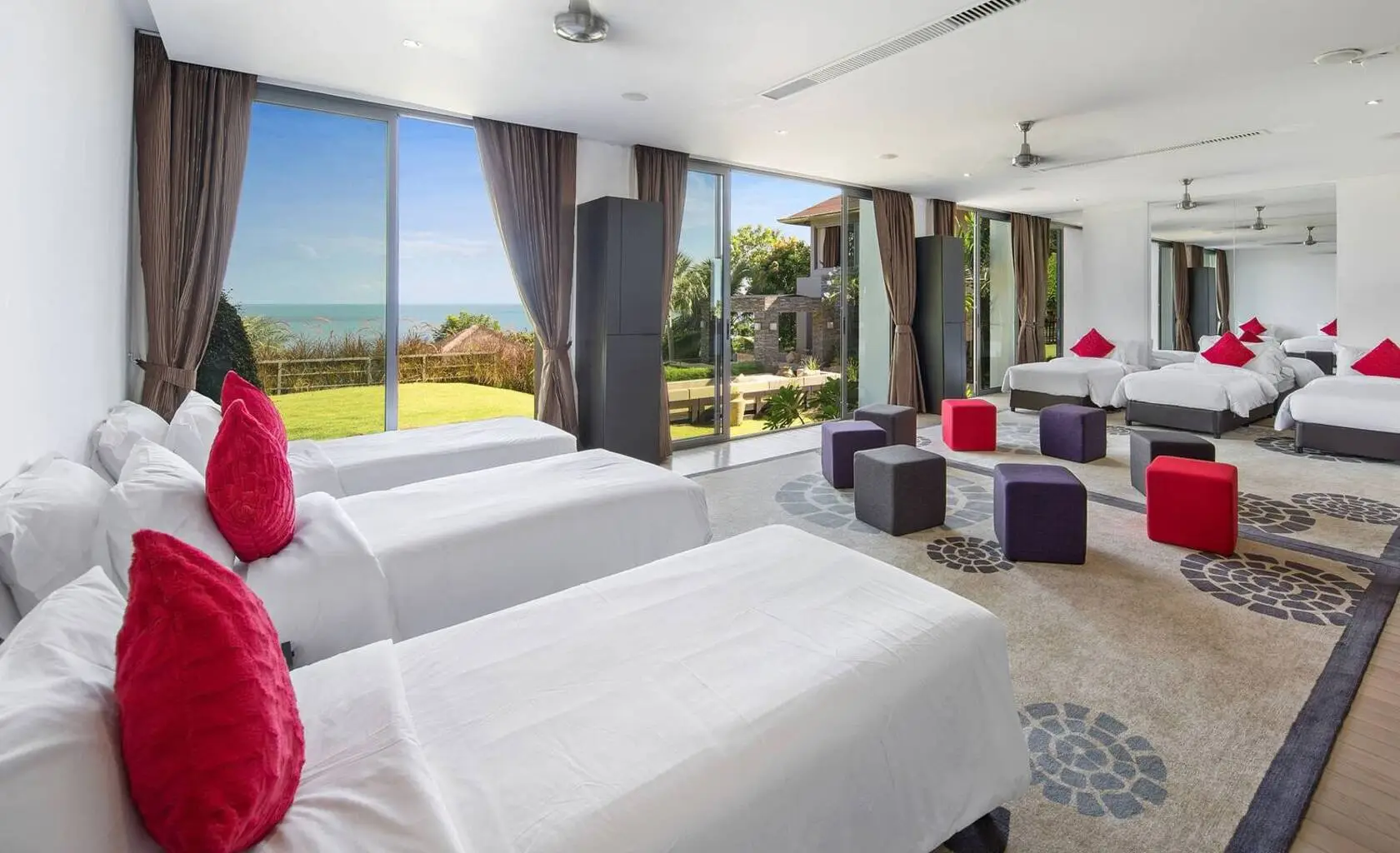 2-Bed + 1-Dorm Room 3-Bath Villa